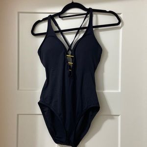 Womens Black One Piece Swimsuit